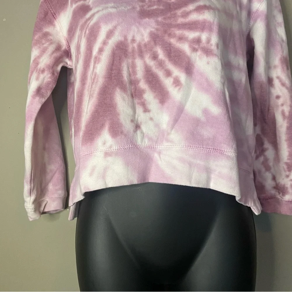 Dreamside Kids Crew Neck Pullover Purple Tie-Dye Sweater girls comfy cozy